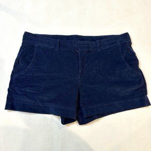 ATHLETA Pica Navy Corduroy Shorts - Size 10